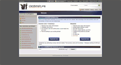 Desktop Screenshot of clandomain.org